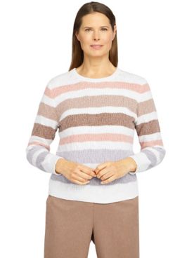 Alfred Dunner® Stonehenge Pearl Embellished Sweater
