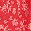 Red Coral Paisley Floral