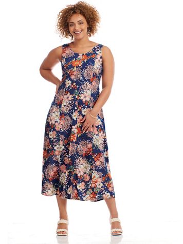 Fresh Pick Button-Front Sundress  - Image 1 of 15
