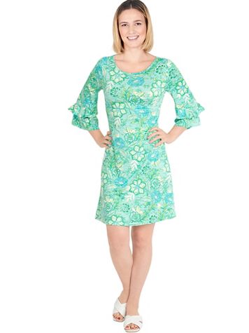 Ruby Rd® Puff Floral Print Dress - Image 1 of 3