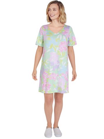 Ruby Rd® Hawaiian Floral Print Dress - Image 1 of 4