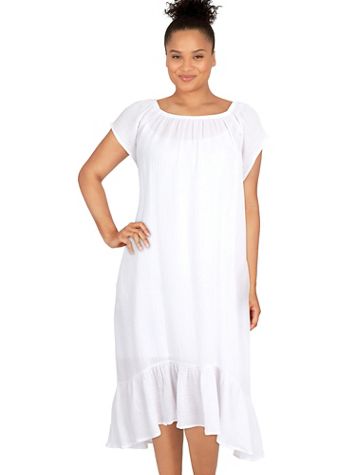 Ruby Rd® Isle Verde Double Gauze High Low Hem Dress - Image 2 of 2