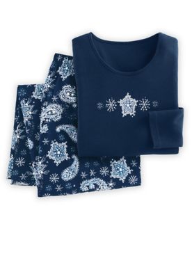 Novelty Knit Pajama Set