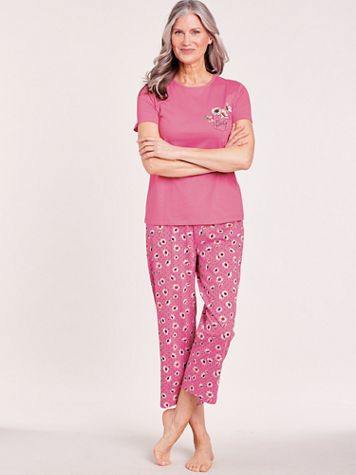Sweet Dreams Capri Pajama Set - Image 1 of 6