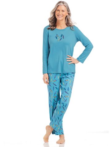 Novelty Knit Pajamas - Image 1 of 7