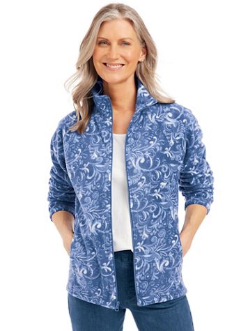Printed Scandia Fleece Jacket