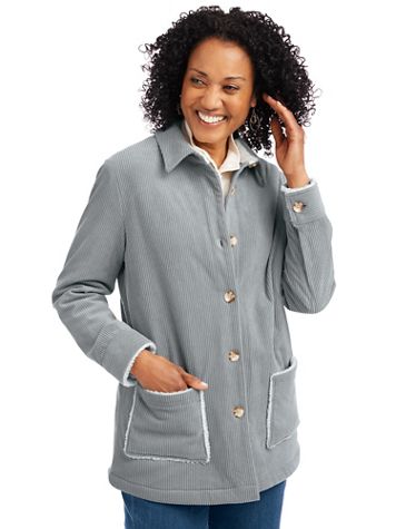 Sherpa Lined Corduroy Jacket - Image 1 of 5