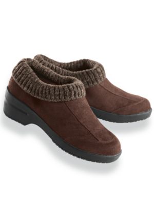 sweater clogs