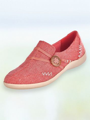 “Maggie” Woven Slip-Ons - Image 1 of 1