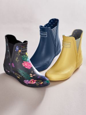 london fog yellow rain boots