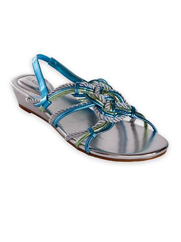 Metallic Sandals by Classique - Image 2 of 3