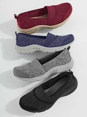 easy spirit slip on tennis shoes