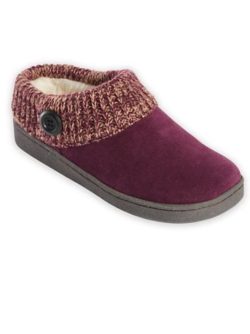 Clarks Sweater-Knit Clog Slippers - Image 2 of 2