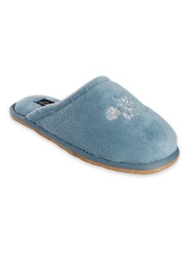Clarks® Embroidered Slippers
