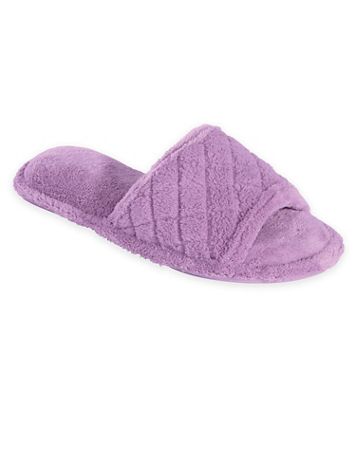 Soft Patterned House Slippers - Image 1 of 4