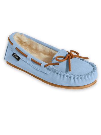 Clarks® Moccasin Slippers - Image 1 of 4