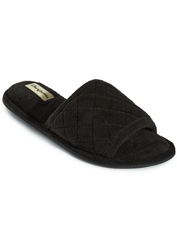 Beatrice Quilted Terry Slide by Dearfoams® - Image 1 of 5