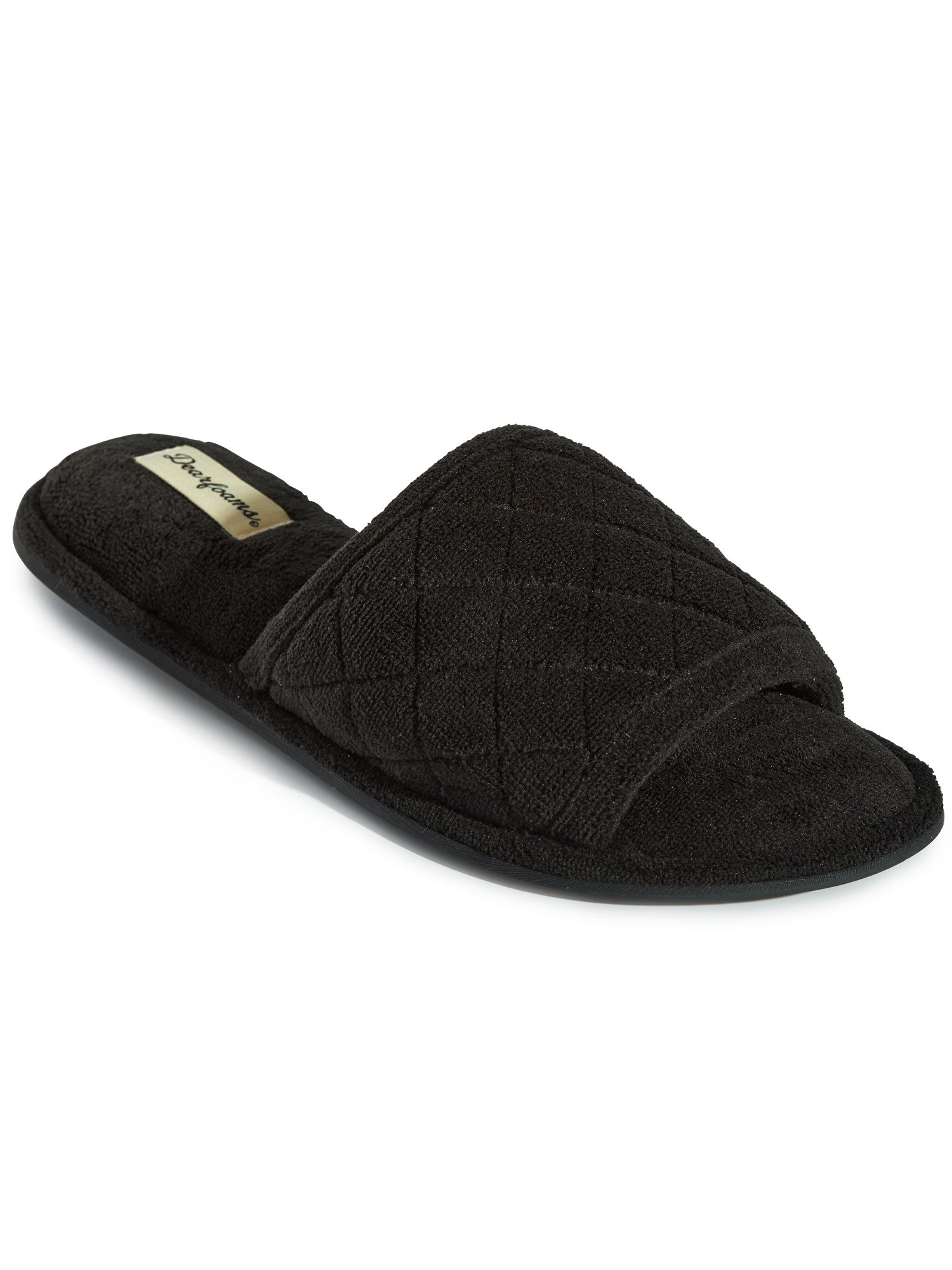 Beatrice Quilted Terry Slide by Dearfoams®