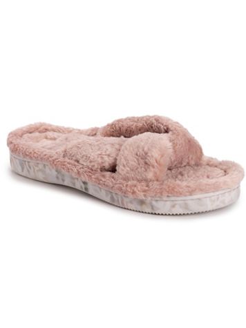 MUK LUKS® Lesedi Shearling Slide Slippers - Image 1 of 3