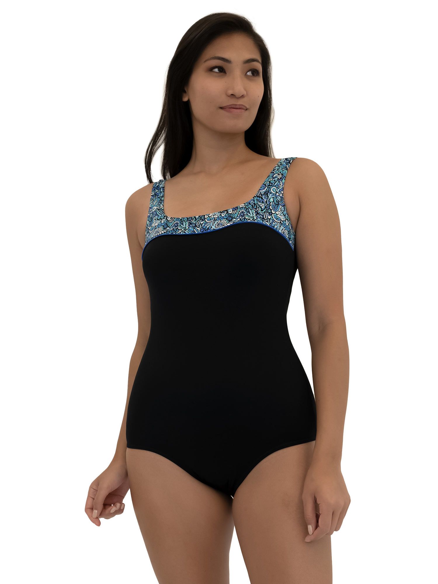 Fit 4 Ur C's  Aquarius Square Neck Tank w U back 