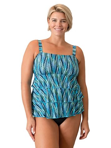 Fit 4 U Lexi 3 Tiered Bandeau Top - Image 1 of 2