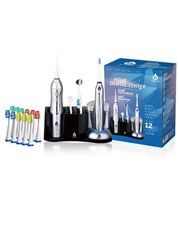 Home Dental Center-Rechargeable Irrigator + Sonic Toothbrush - Image 2 of 2