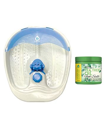 Foot Bath Spa/Massager w/ Foot Salts Included - Image 1 of 3