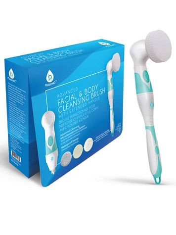 Advanced Facial & Body Cleansing Brush w/ Extended  Handle - Image 6 of 6