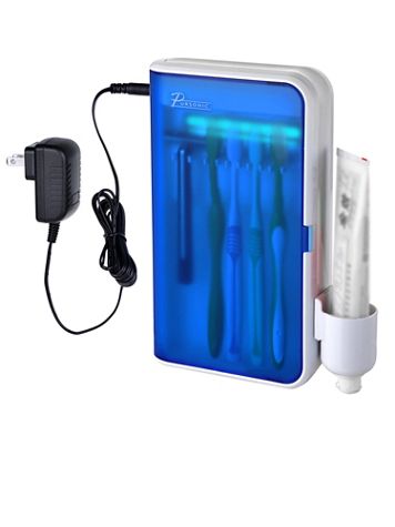 UV Toothbrush Sanitizer with Wall Adapter - Image 2 of 2