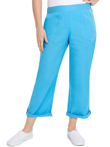 Ruby Rd® Isle Verde Soft Tencel Pull On Pant - Image 2 of 2