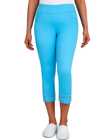 Ruby Rd® Isle Verde Stretch Denim Capri - Image 1 of 3