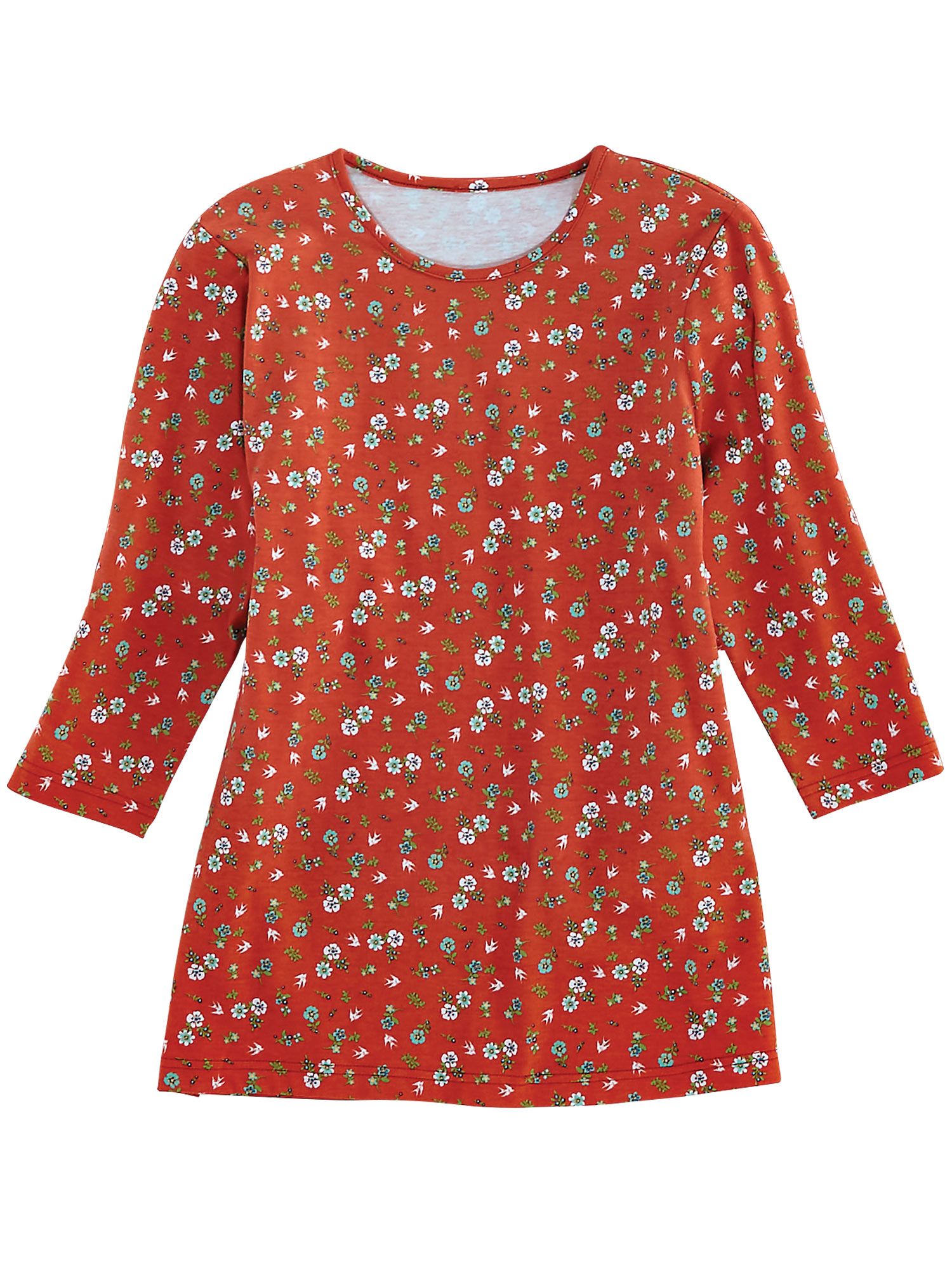 Three-Quarter Sleeve Anytime Tee