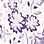 Purple Floral Scroll