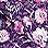 Imperial Purple Watercolor Floral