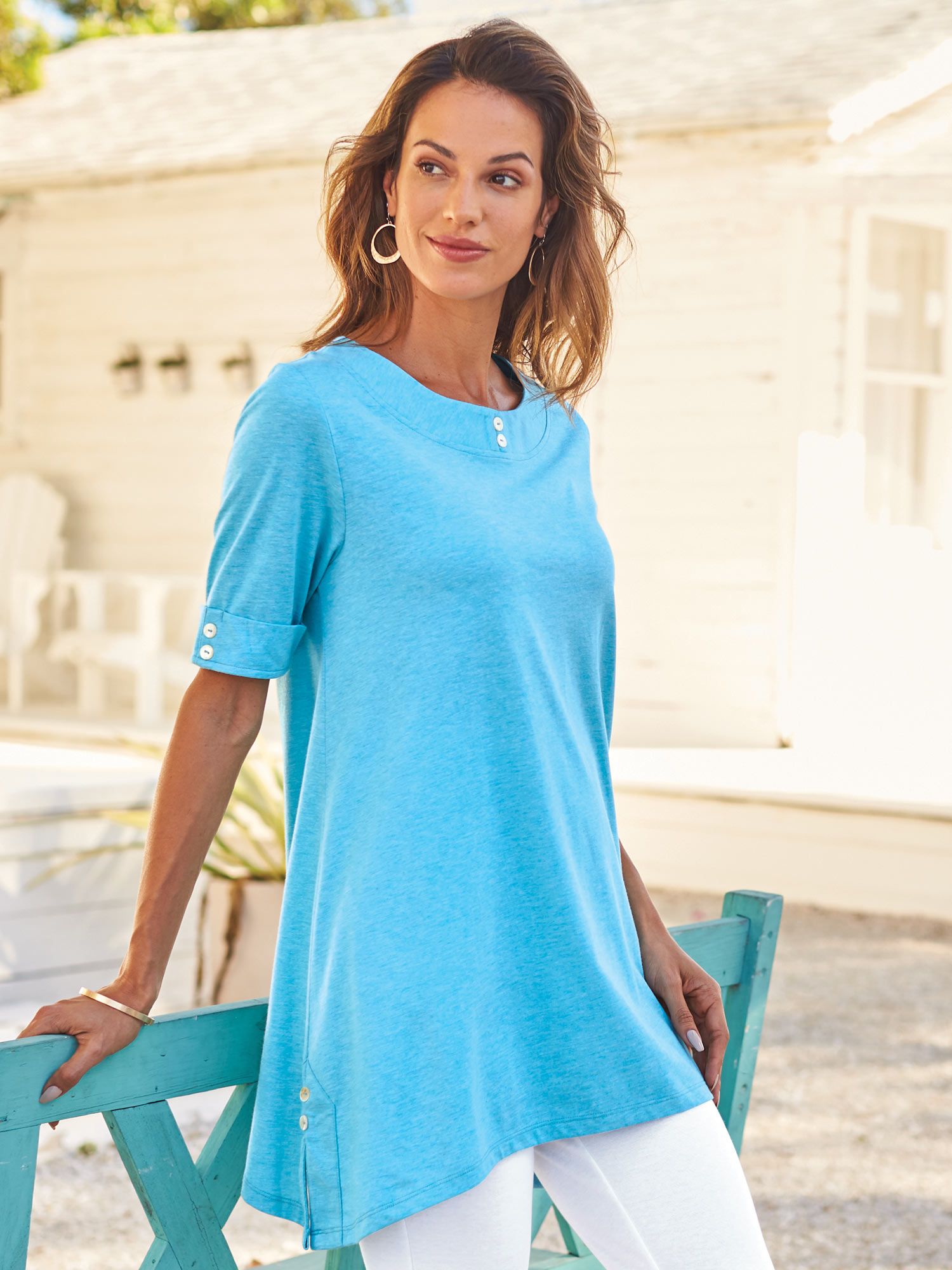 Women's Tunic Tops & Shirts - Tunic Sweatshirts & More | Blair