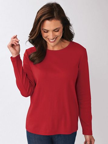 Essential Knit Tee - Image 1 of 26