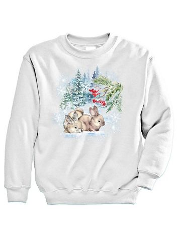 Bunnies Graphic Sweatshirt - Image 1 of 1