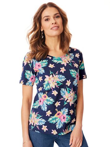 Short-Sleeve Stretch Tee