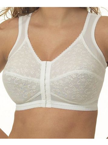 Wireless Front Closure Back Support Bandeau Bra - Image 1 of 6