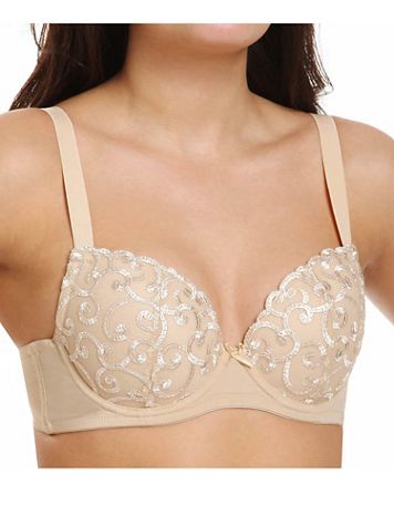 Valmont Molded Push Up Lace Bra - Image 1 of 4
