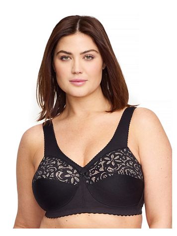 Glamorise MagicLift Cotton Support Bra Wire Free - Image 1 of 8