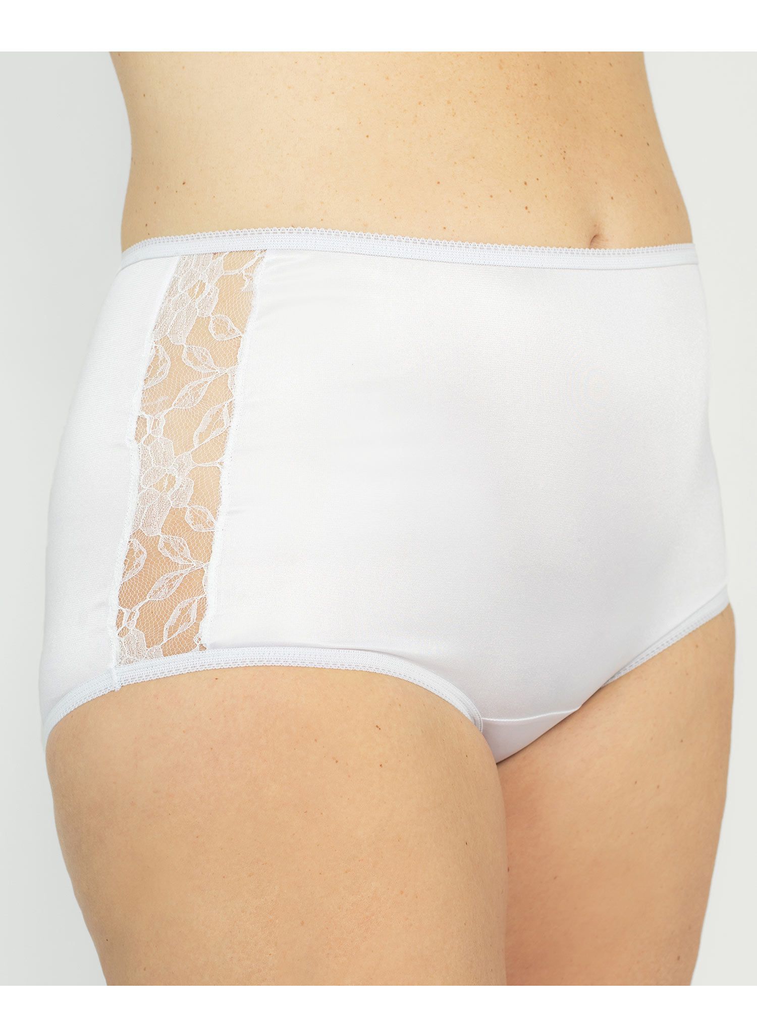 3-Pack Tricot and Lace Briefs