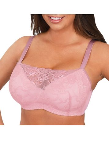 Wired Molded Cup Bra With A Lace Bandeau Front - Image 1 of 4