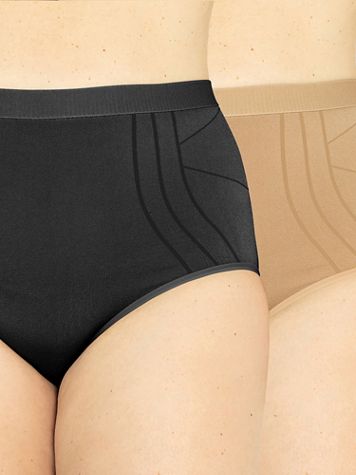 Instant Shaping By Plusform 2 Pack Seamless Shaping Brief - Image 2 of 2