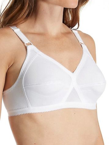 Valmont Cotton Criss Cross Soft Cup Bra - Image 1 of 1