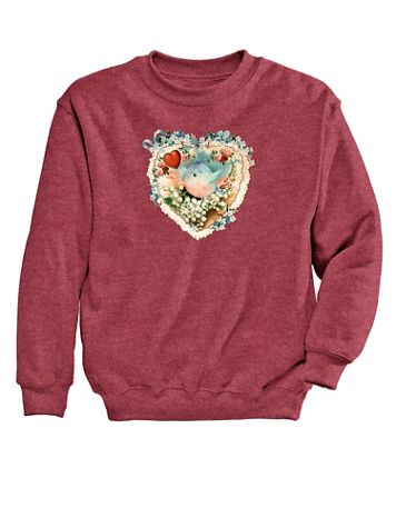 Graphic Sweatshirt-Birdie - Image 2 of 2