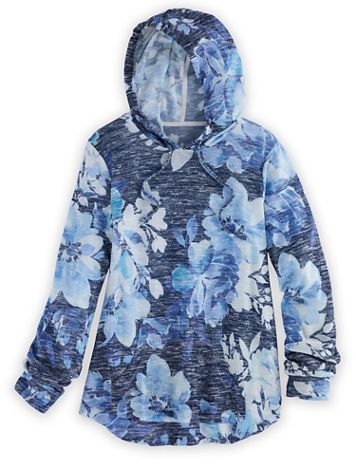 Alfred Dunner Floral Hoodie - Image 1 of 1