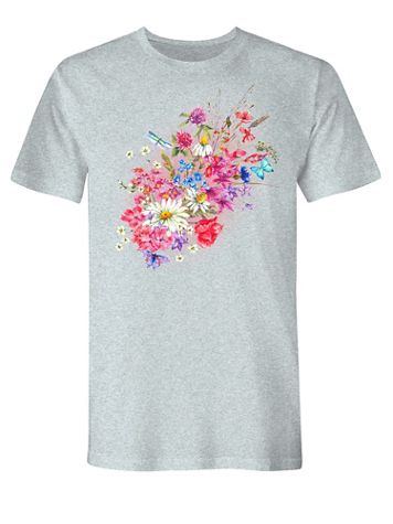 Floral Graphic Tee - Image 1 of 1