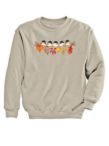 Chickadee Graphic Sweatshirt - Image 1 of 1