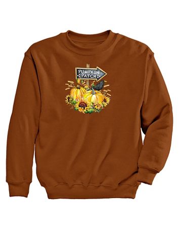 Patch Graphic Sweatshirt - Image 1 of 1